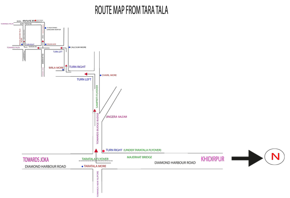 Route Map From Joka